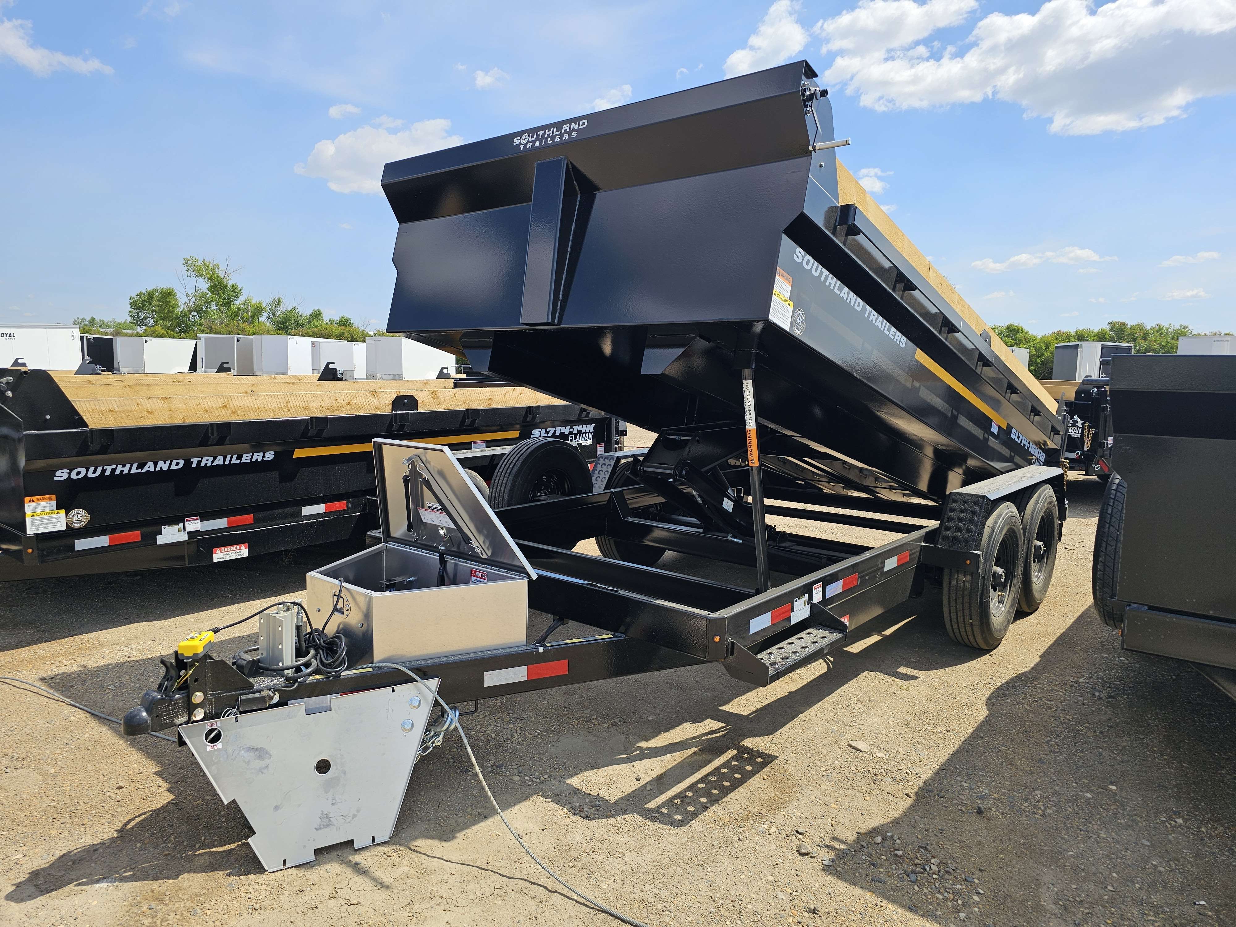 2026 Southland 7' x 14' Heavy Duty Dump Tandem 8K Trailer