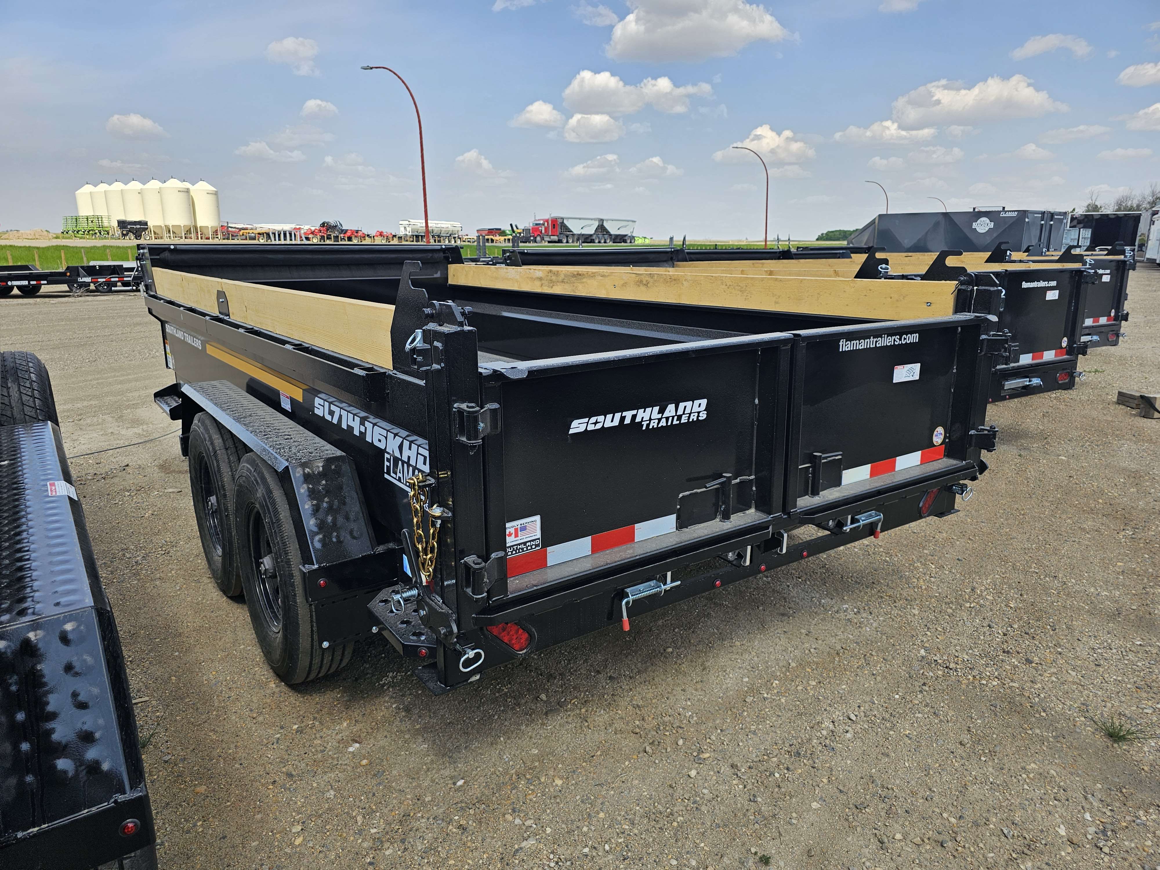 2026 Southland 7' x 14' Heavy Duty Dump Tandem 8K Trailer