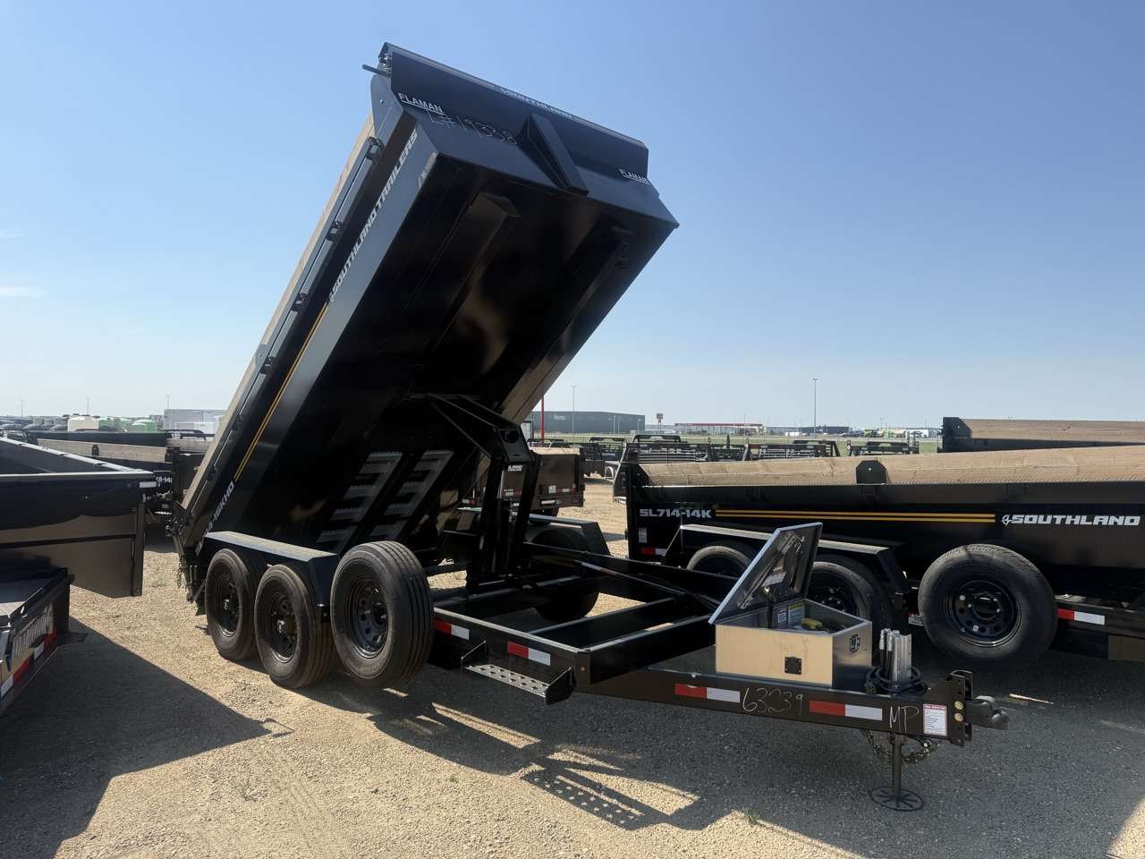 2026 Southland 7' x 14' Heavy Duty Dump Tandem 8K Trailer