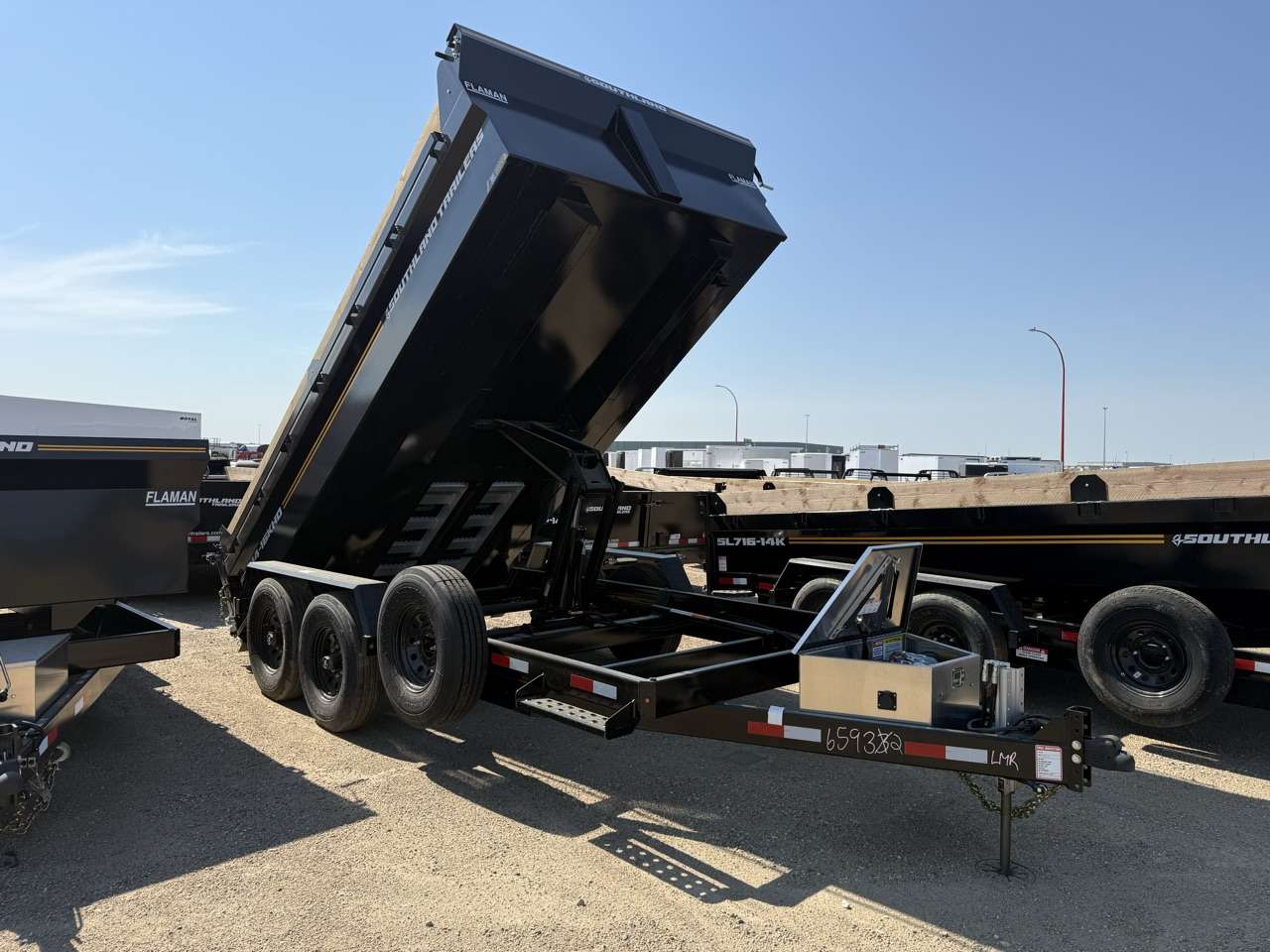 2026 Southland 7' x 14' Heavy Duty Dump Tandem 8K Trailer