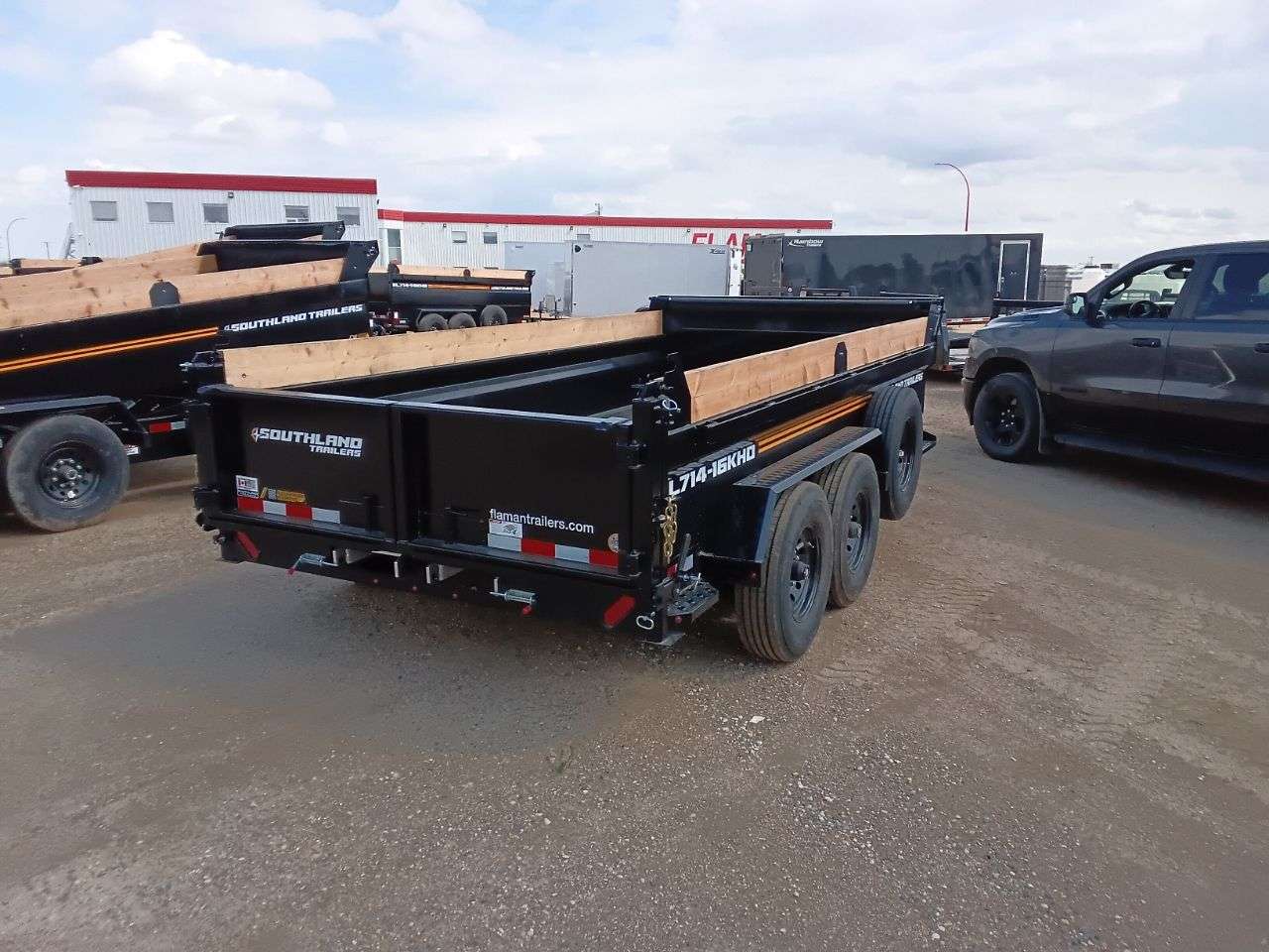 2026 Southland 7' x 14' Heavy Duty Dump Tandem 8K Trailer