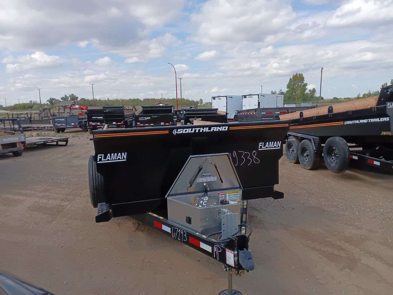 2026 Southland 7' x 14' Heavy Duty Dump Tandem 8K Trailer