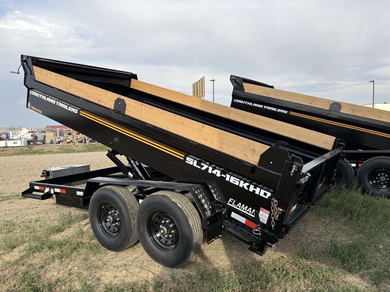 2026 Southland 7' x 14' Heavy Duty Dump Tandem 8K Trailer