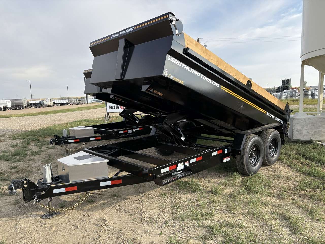 2026 Southland 7' x 14' Heavy Duty Dump Tandem 8K Trailer