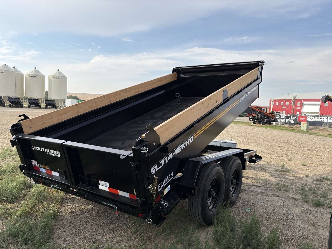2026 Southland 7' x 14' Heavy Duty Dump Tandem 8K Trailer