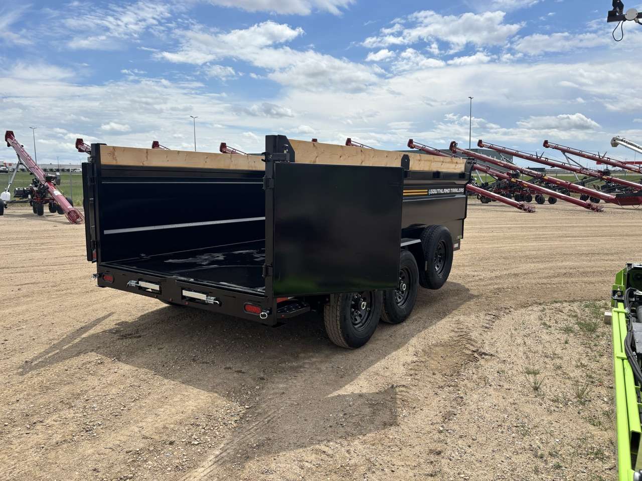 2026 Southland 7' x 14' High Side Dump Tandem 7K Trailer