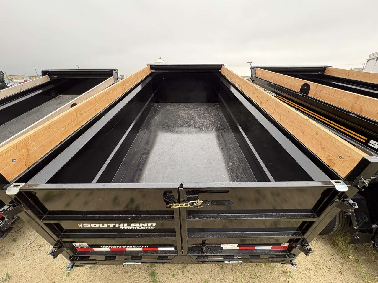 2026 Southland 7' x 14' High Side Dump Tandem 7K Trailer