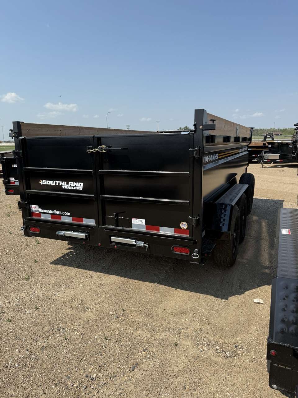 2026 Southland 7' x 14' High Side Dump Tandem 7K Trailer