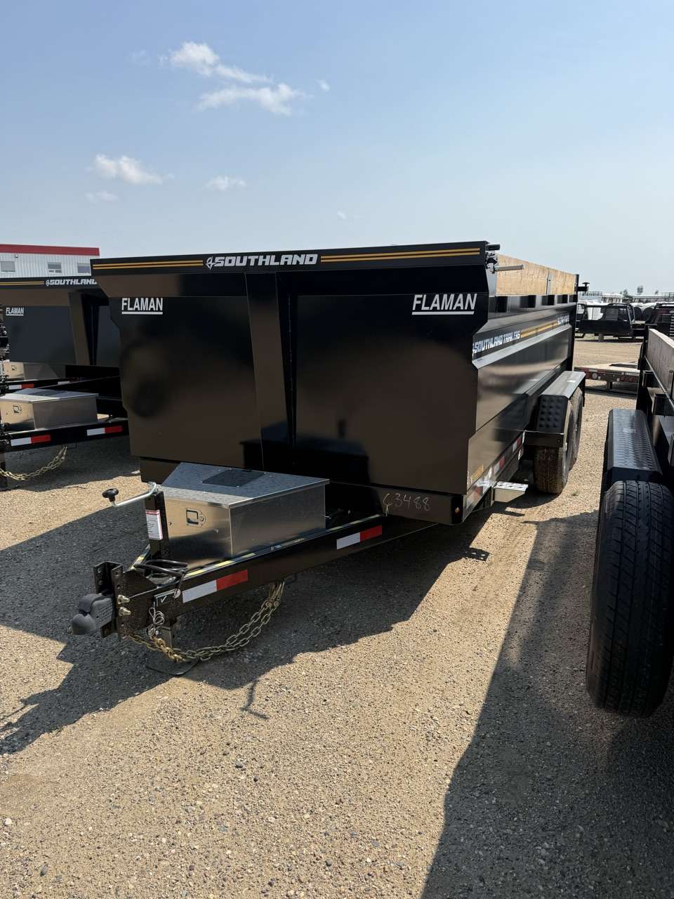 2026 Southland 7' x 14' High Side Dump Tandem 7K Trailer