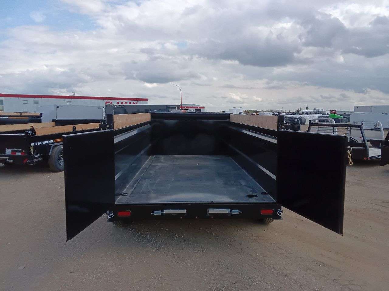 2026 Southland 7' x 14' High Side Dump Tandem 7K Trailer