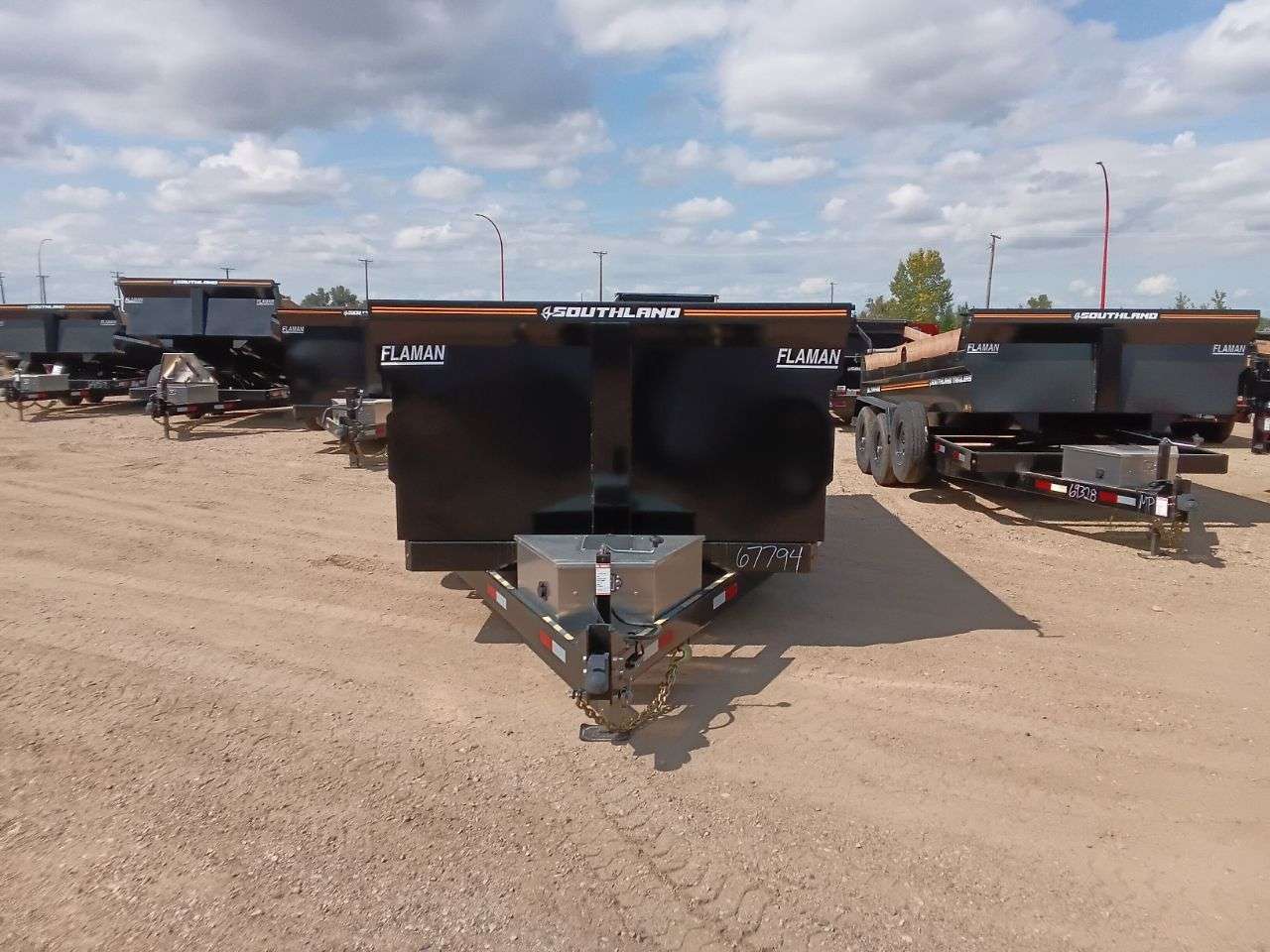 2026 Southland 7' x 14' High Side Dump Tandem 7K Trailer