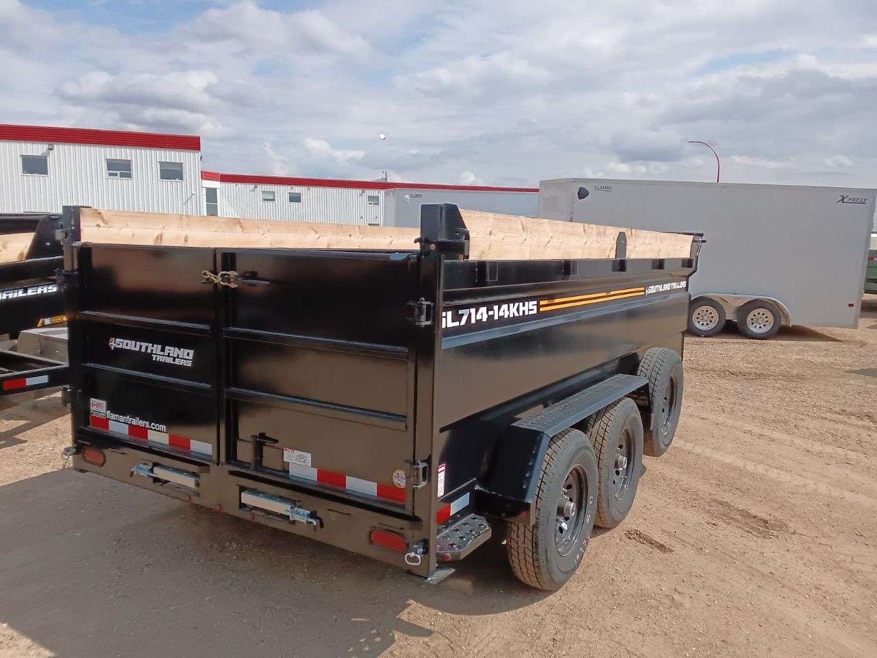 2026 Southland 7' x 14' High Side Dump Tandem 7K Trailer