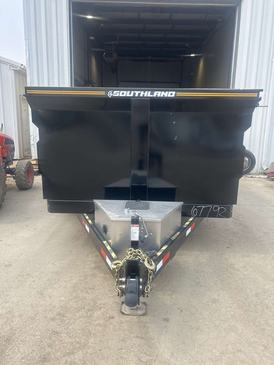 2026 Southland 7' x 14' High Side Dump Tandem 7K Trailer