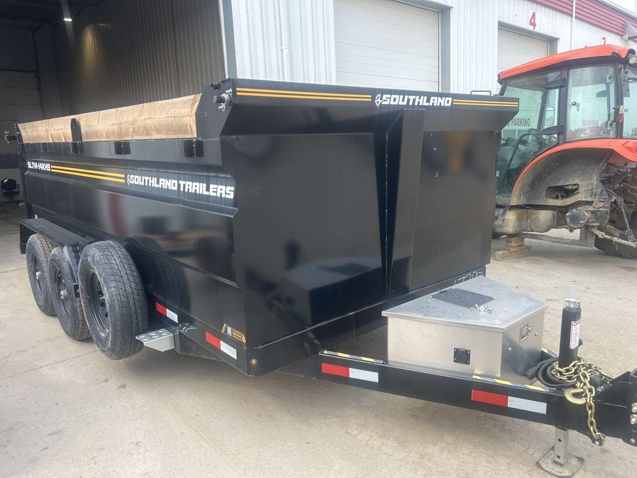 2026 Southland 7' x 14' High Side Dump Tandem 7K Trailer