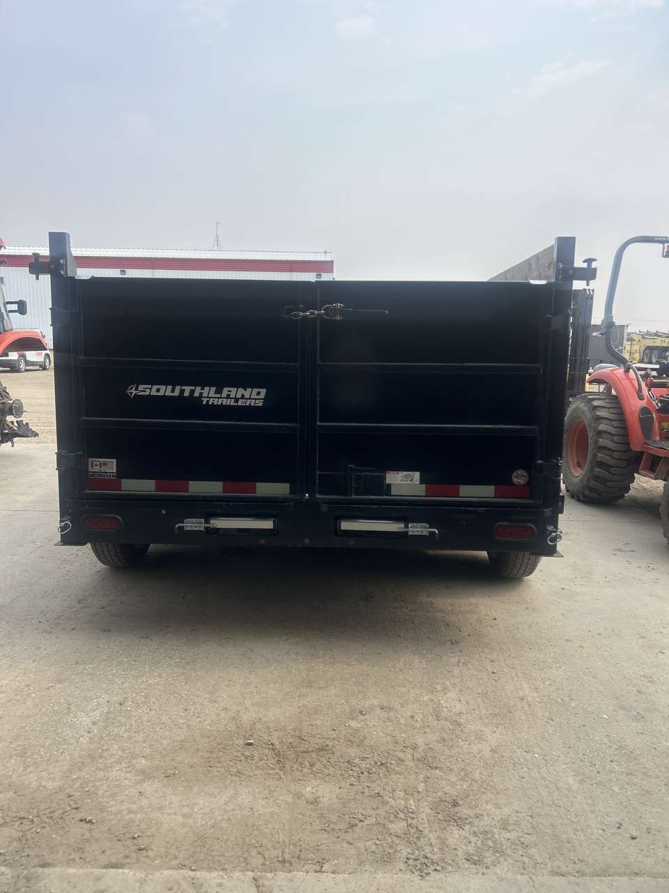 2026 Southland 7' x 14' High Side Dump Tandem 7K Trailer