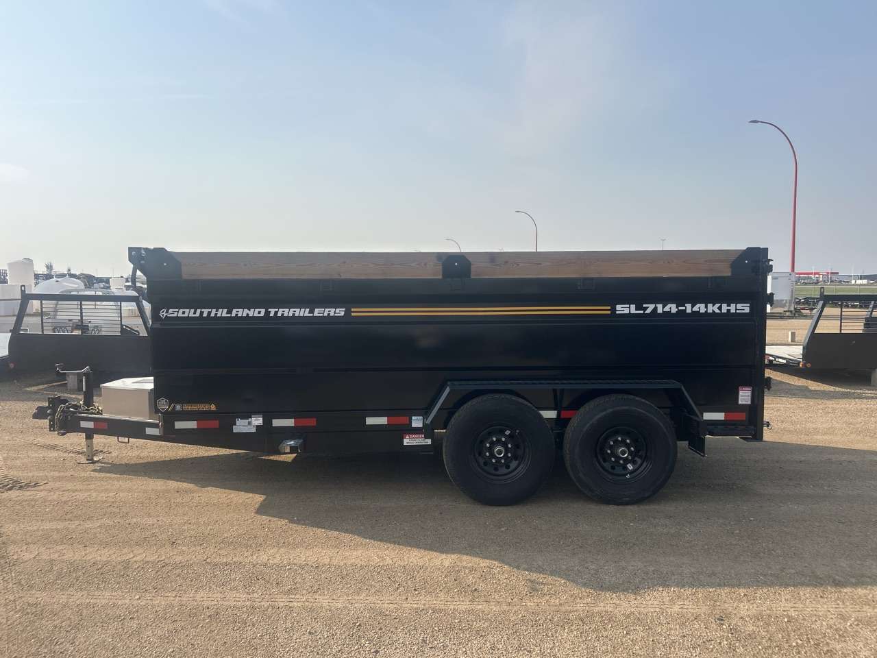 2026 Southland 7' x 14' High Side Dump Tandem 7K Trailer