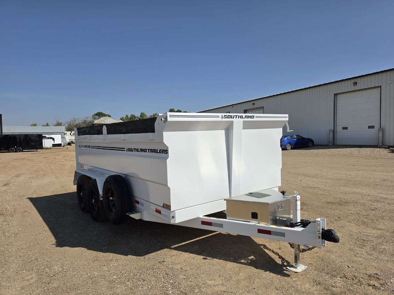 2026 Southland 7' x 14' High Side Dump Tandem 7K Trailer