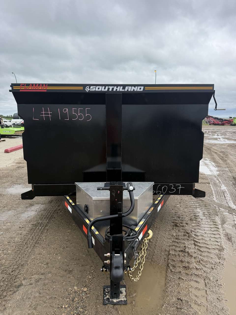 2026 Southland 7' x 14' High Side Dump Tandem 8K Trailer
