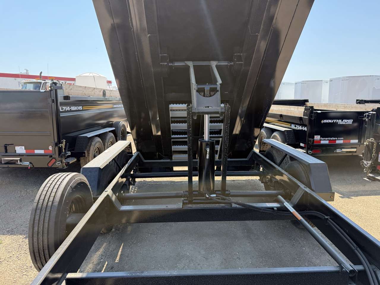 2026 Southland 7' x 14' High Side Dump Tandem 8K Trailer