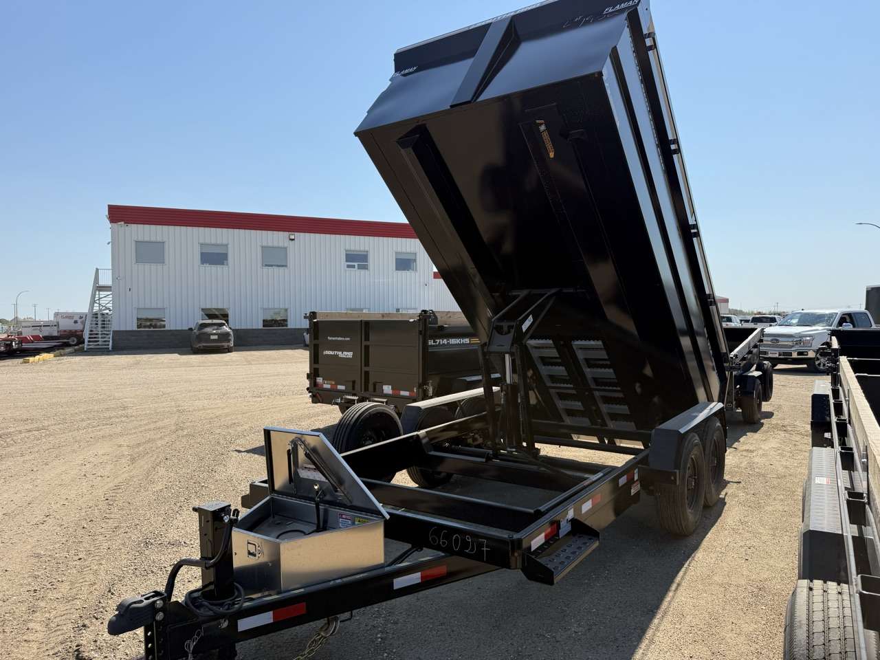 2026 Southland 7' x 14' High Side Dump Tandem 8K Trailer