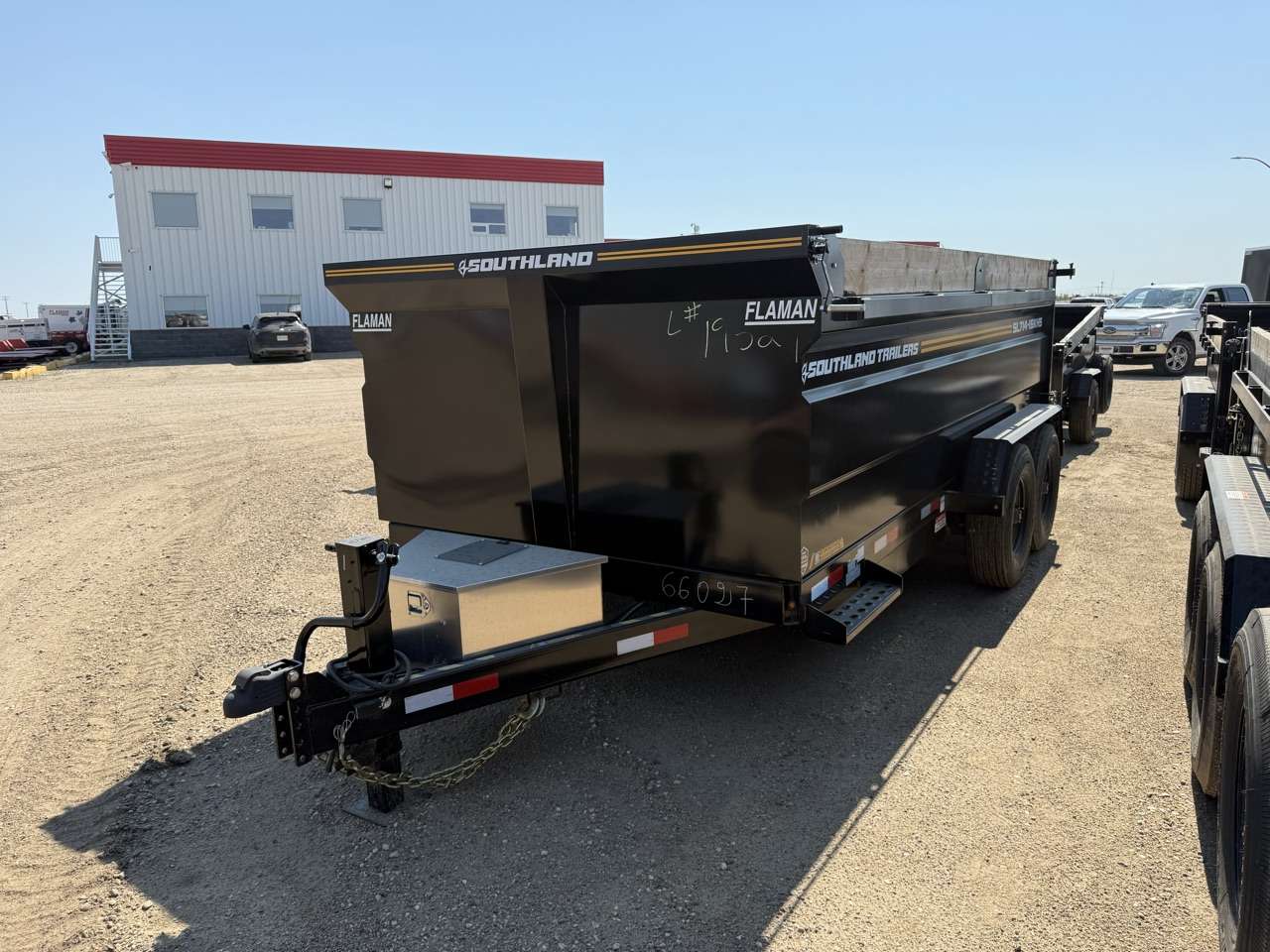 2026 Southland 7' x 14' High Side Dump Tandem 8K Trailer