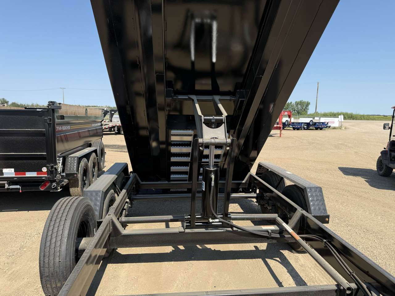 2026 Southland 7' x 14' High Side Dump Tandem 8K Trailer