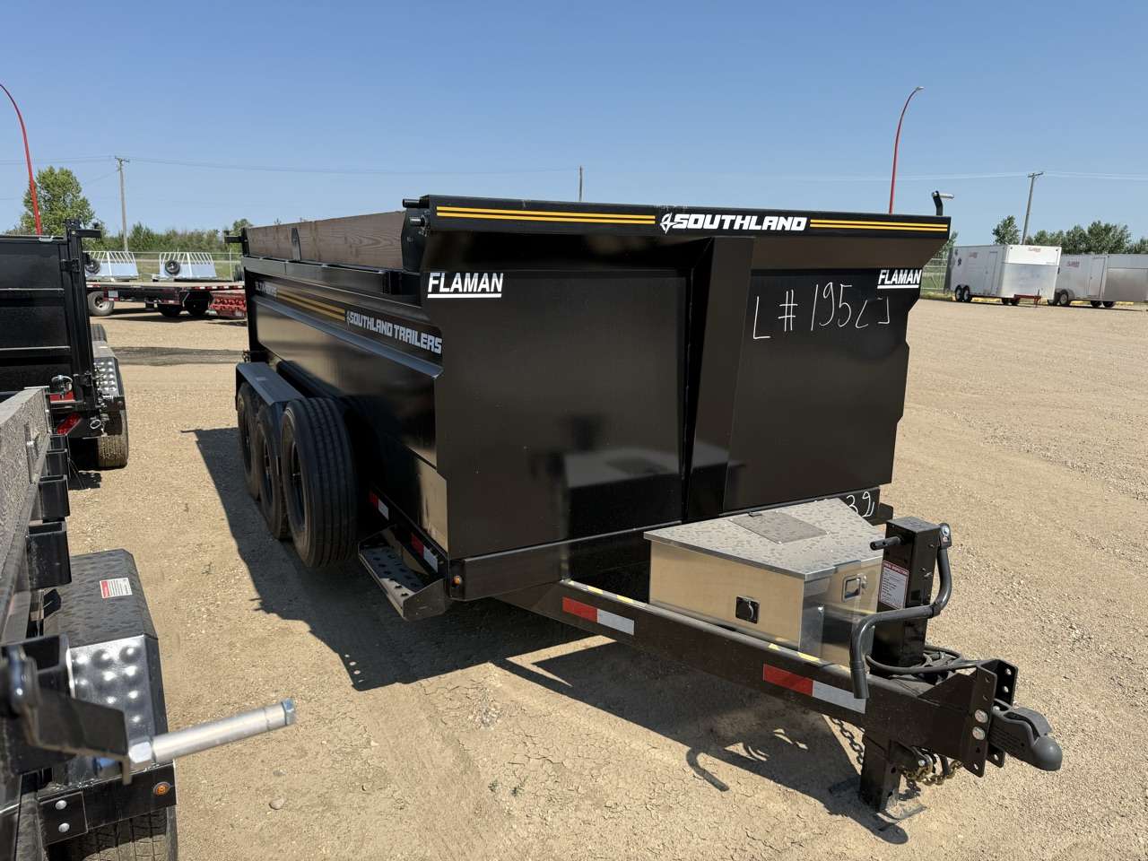 2026 Southland 7' x 14' High Side Dump Tandem 8K Trailer