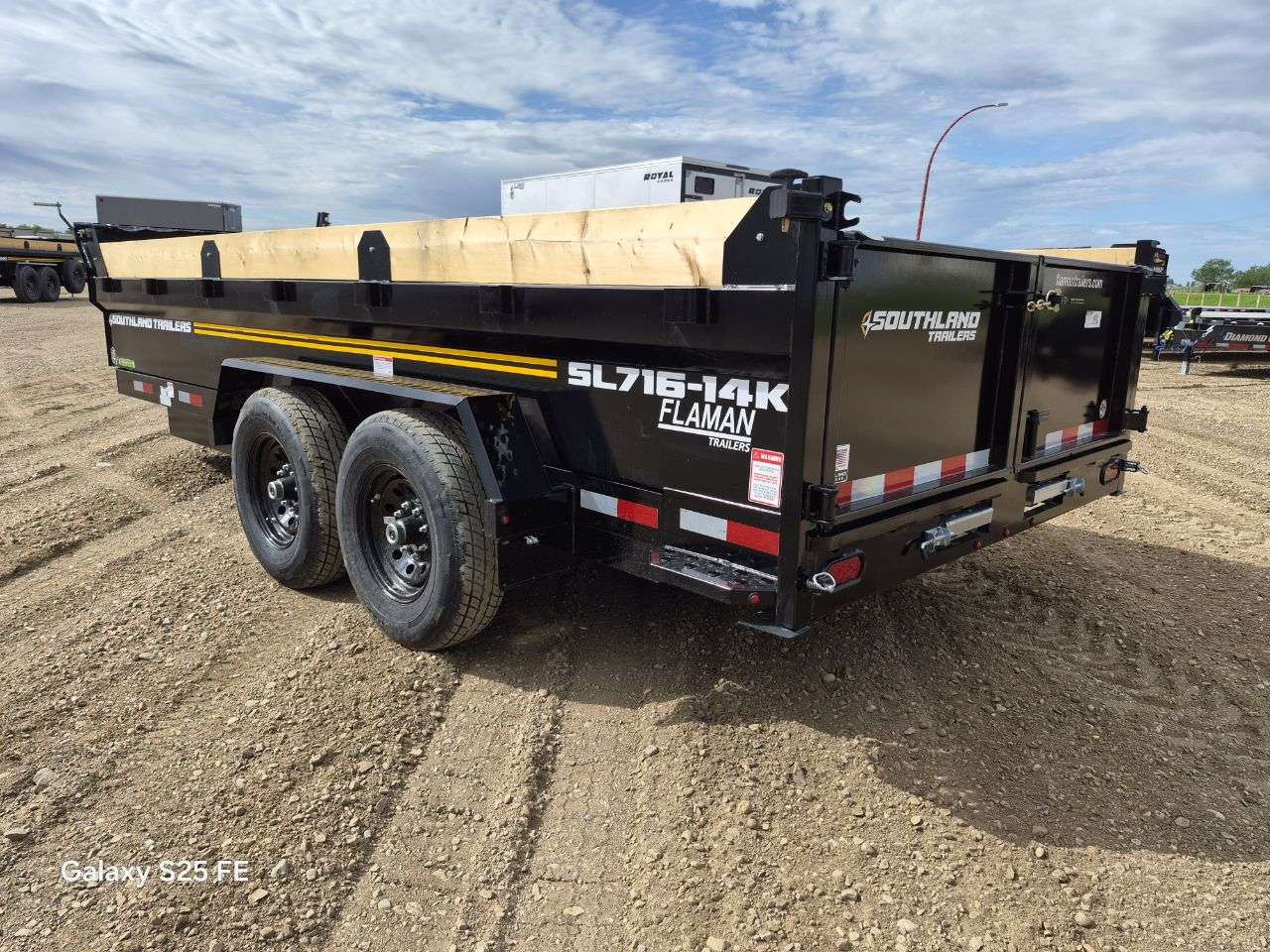 2026 Southland 7' x 16' Dump Tandem 7K Trailer