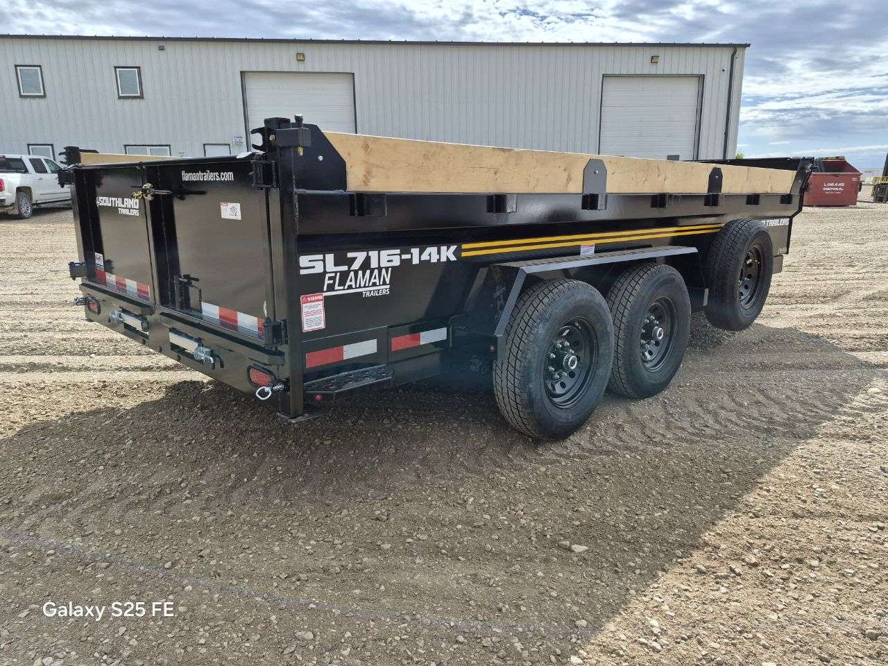 2026 Southland 7' x 16' Dump Tandem 7K Trailer