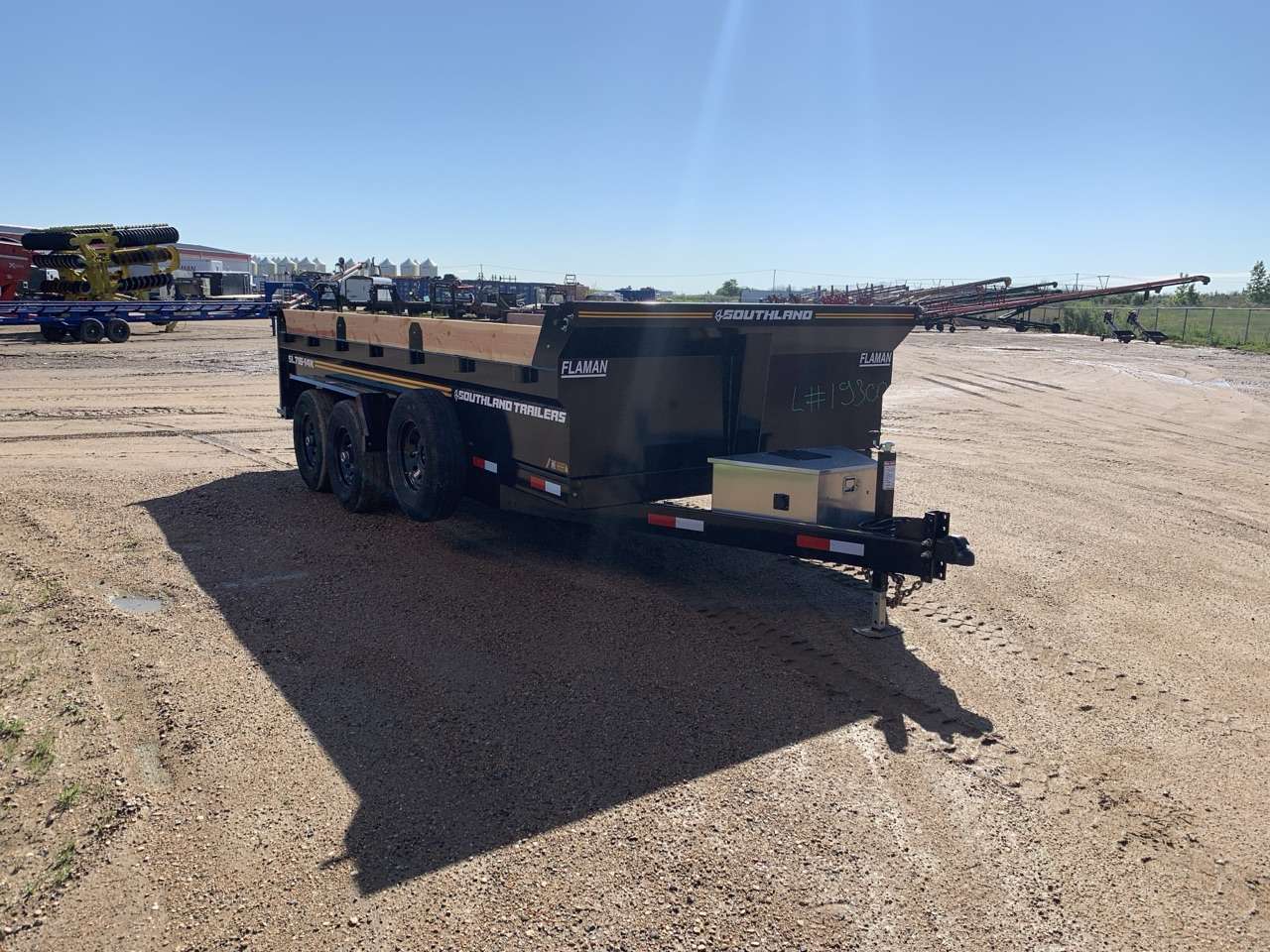 2026 Southland 7' x 16' Dump Tandem 7K Trailer