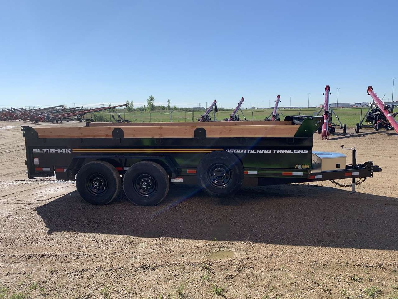 2026 Southland 7' x 16' Dump Tandem 7K Trailer