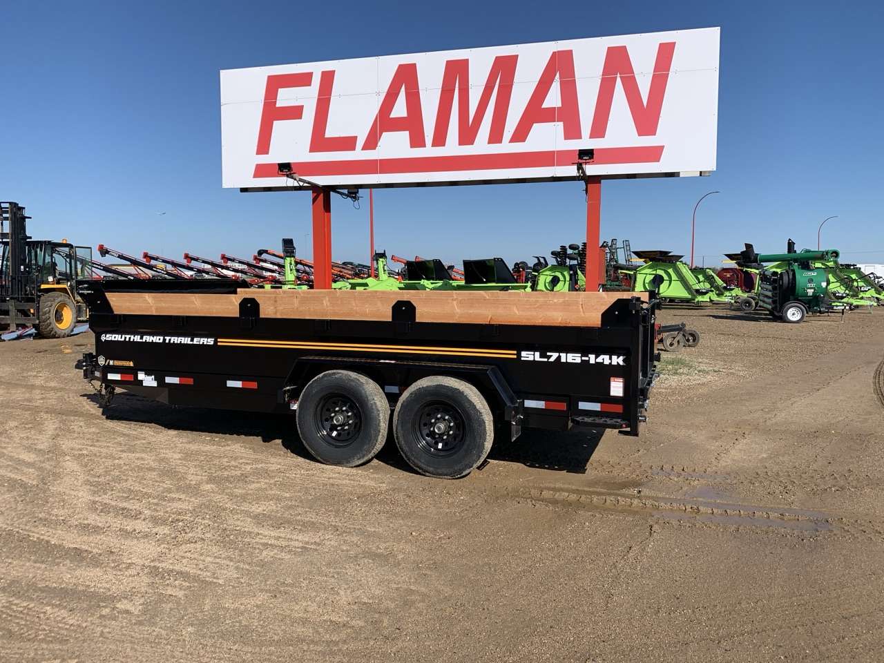 2026 Southland 7' x 16' Dump Tandem 7K Trailer