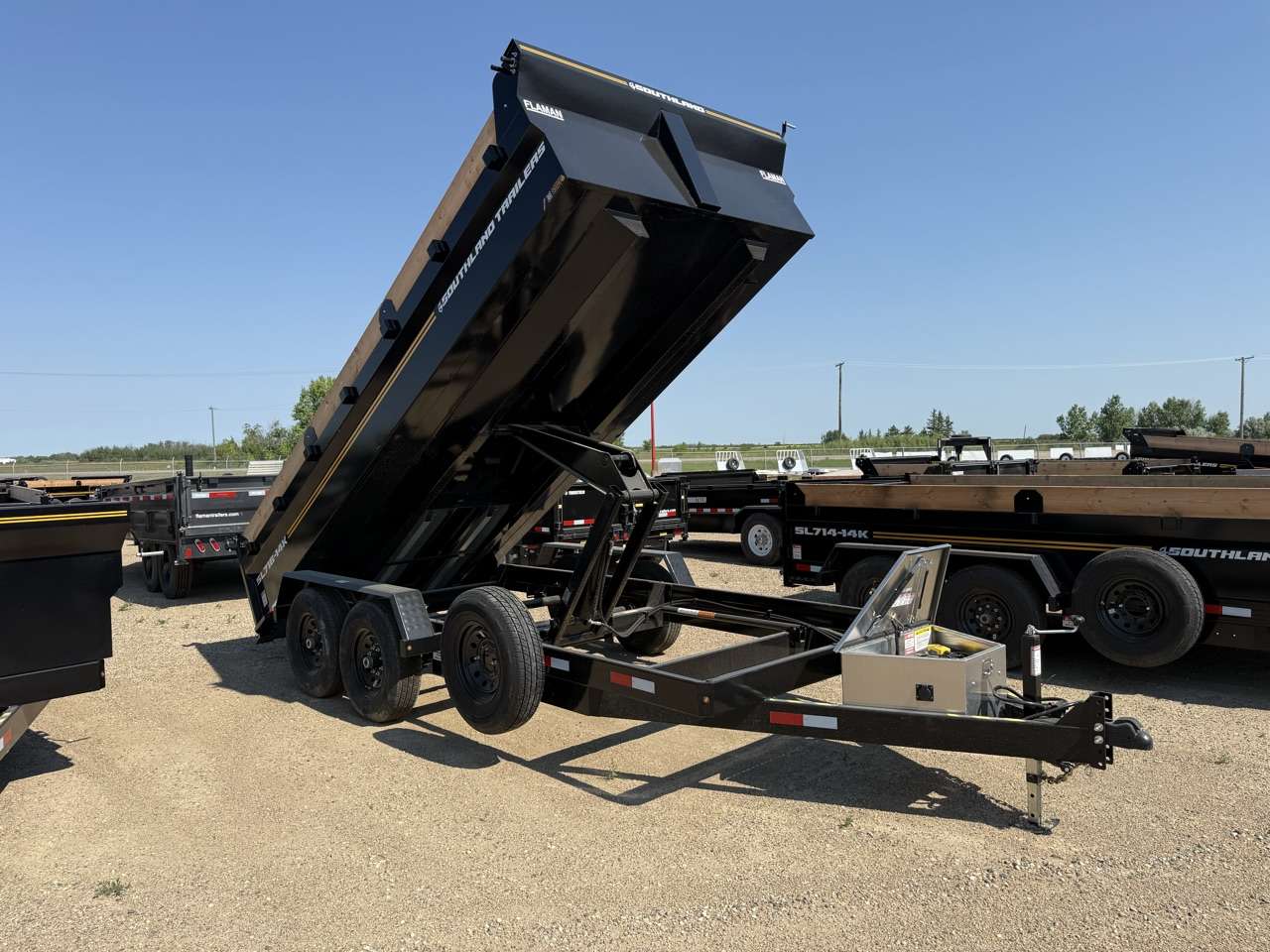 2026 Southland 7' x 16' Dump Tandem 7K Trailer