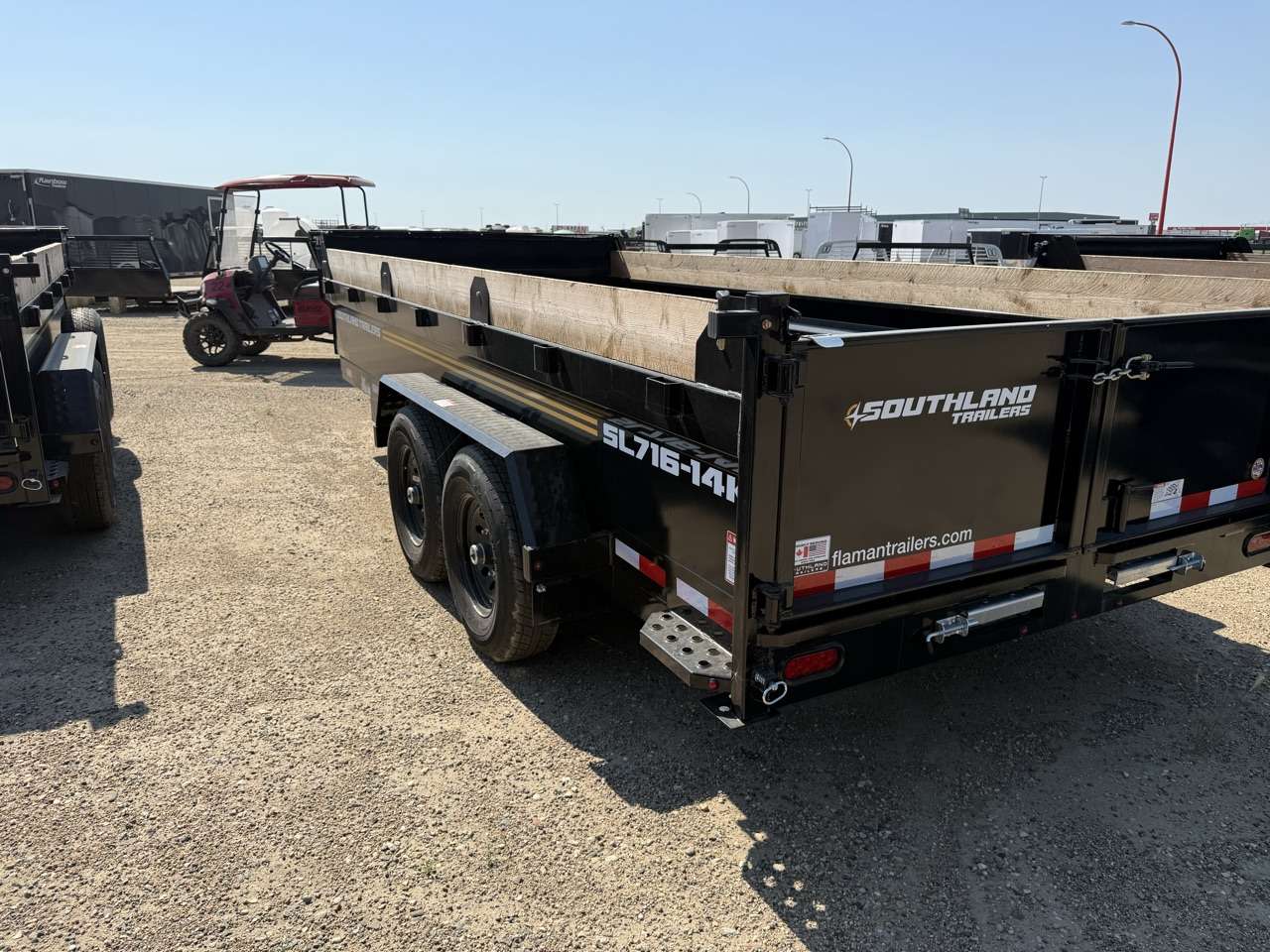 2026 Southland 7' x 16' Dump Tandem 7K Trailer