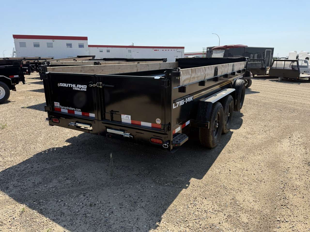 2026 Southland 7' x 16' Dump Tandem 7K Trailer