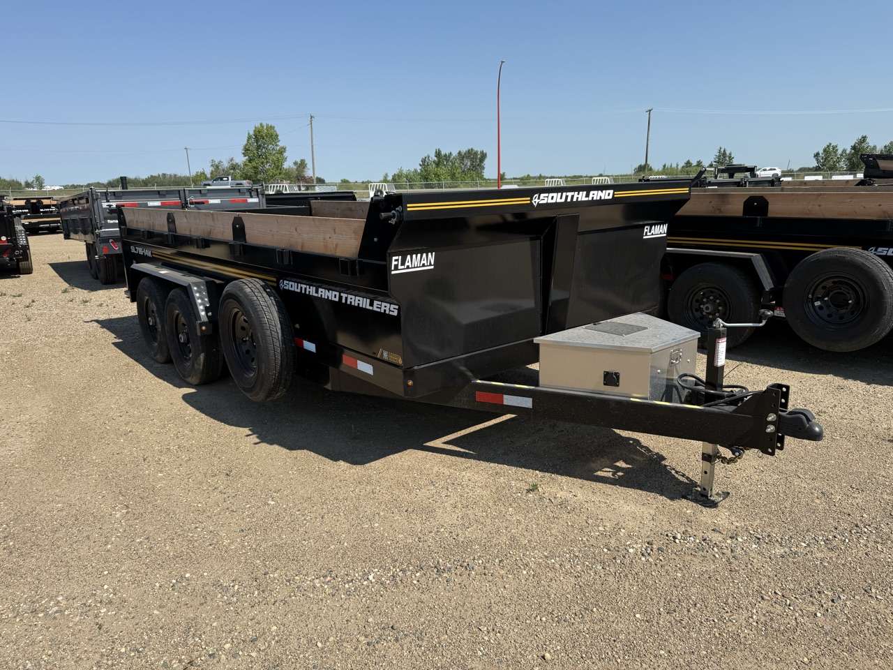 2026 Southland 7' x 16' Dump Tandem 7K Trailer