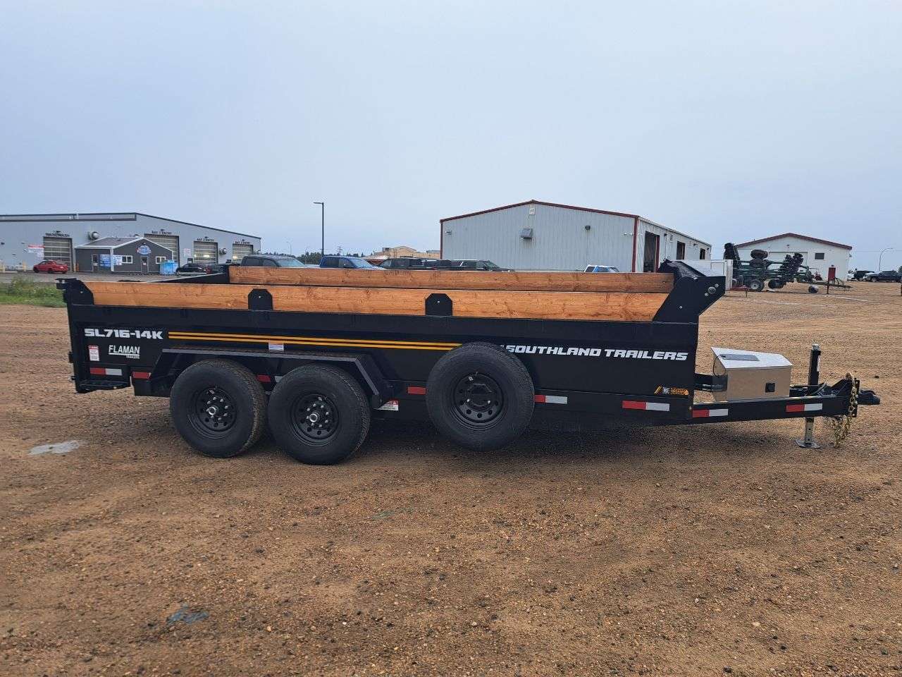 2026 Southland 7' x 16' Dump Tandem 7K Trailer