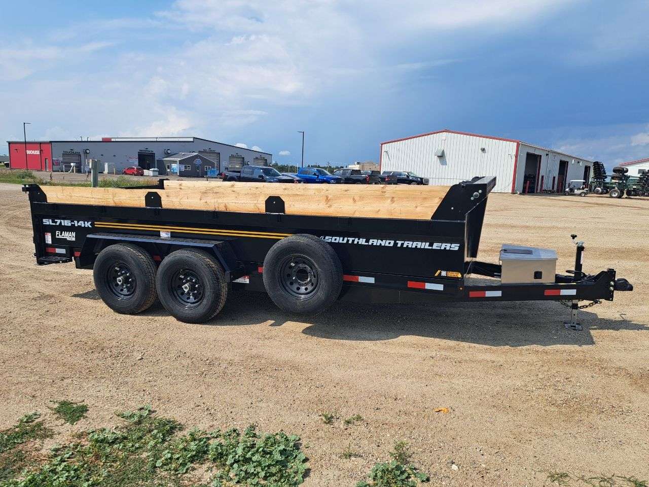2026 Southland 7' x 16' Dump Tandem 7K Trailer