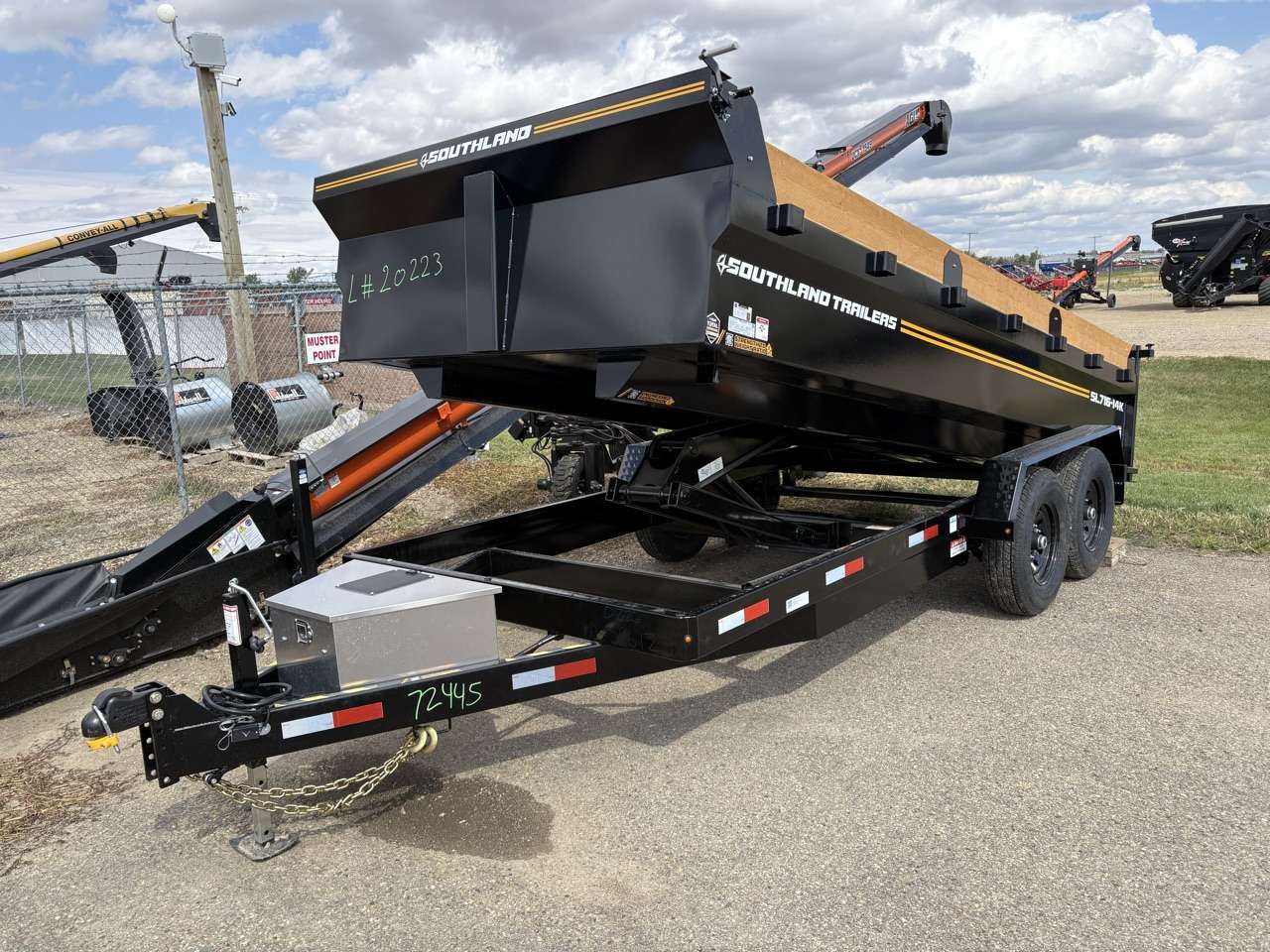 2026 Southland 7' x 16' Dump Tandem 7K Trailer