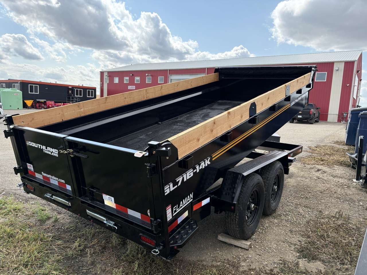 2026 Southland 7' x 16' Dump Tandem 7K Trailer