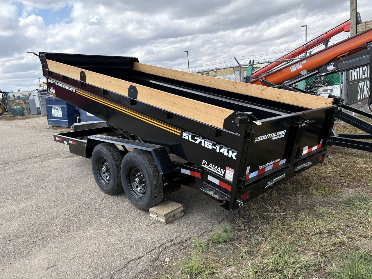 2026 Southland 7' x 16' Dump Tandem 7K Trailer