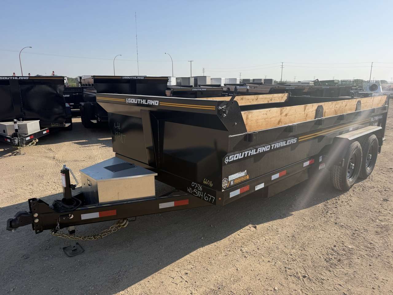 2026 Southland 7' x 16' Dump Tandem 7K Trailer