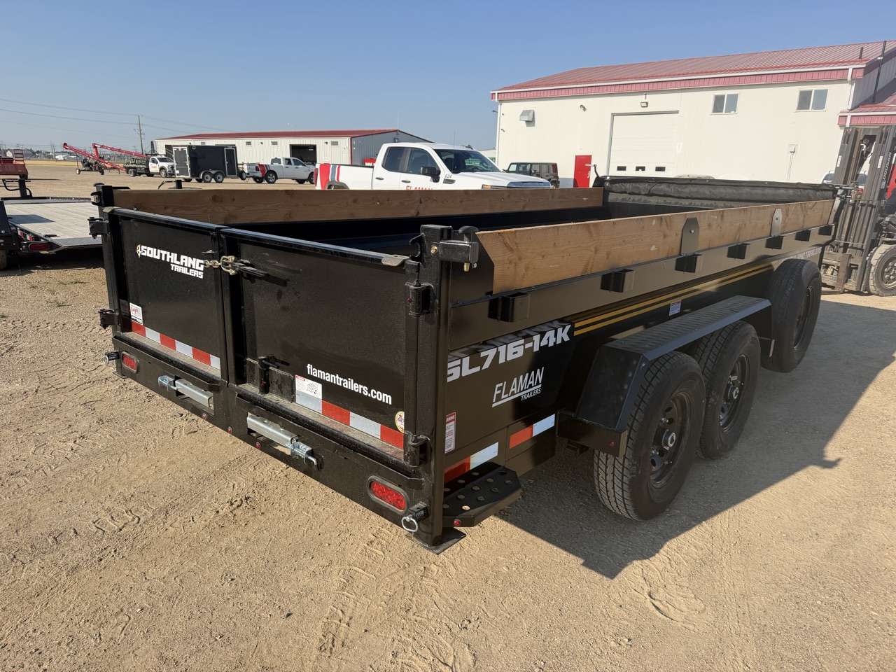 2026 Southland 7' x 16' Dump Tandem 7K Trailer