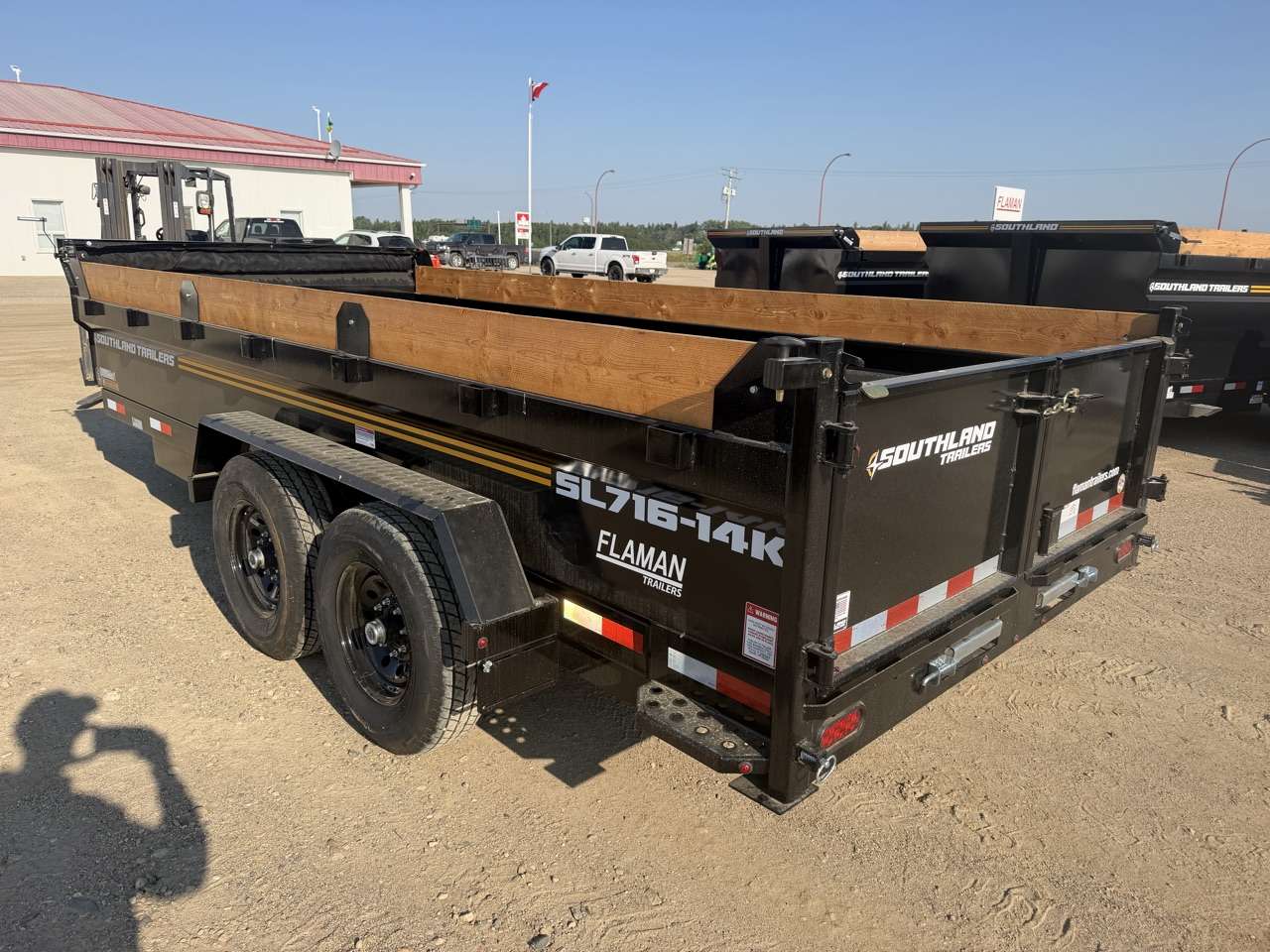 2026 Southland 7' x 16' Dump Tandem 7K Trailer