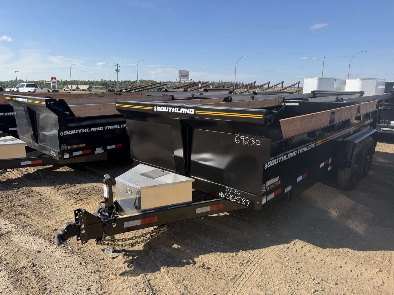 2026 Southland 7' x 16' Dump Tandem 7K Trailer