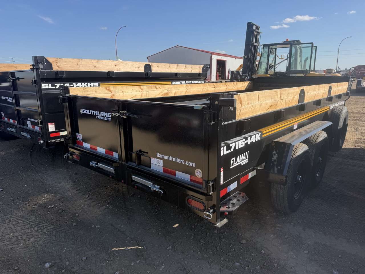 2026 Southland 7' x 16' Dump Tandem 7K Trailer