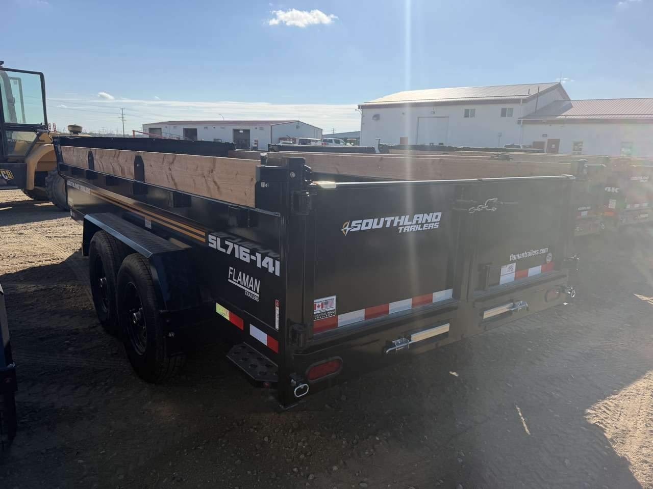 2026 Southland 7' x 16' Dump Tandem 7K Trailer