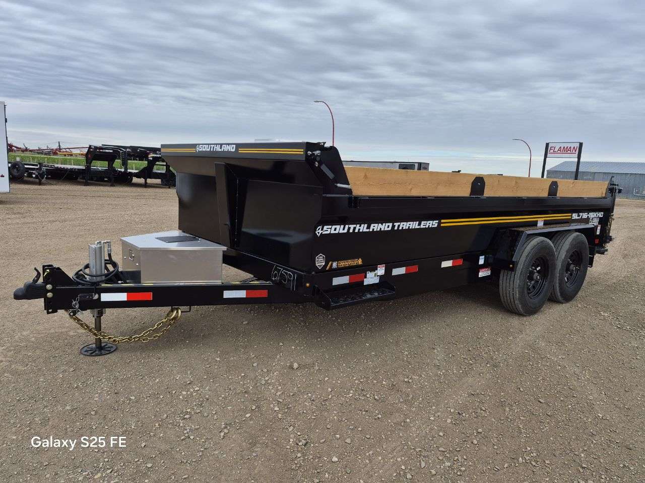 2026 Southland 7' x 16' Heavy Duty Dump Tandem 8K Trailer
