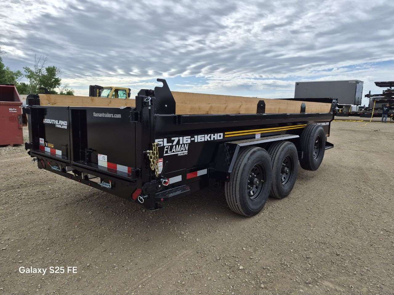 2026 Southland 7' x 16' Heavy Duty Dump Tandem 8K Trailer