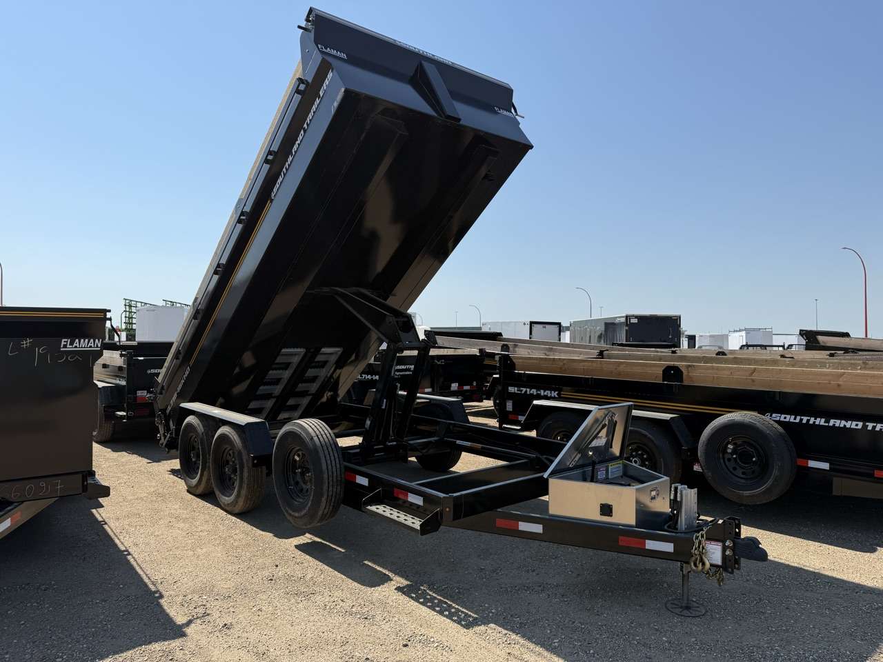 2026 Southland 7' x 16' Heavy Duty Dump Tandem 8K Trailer